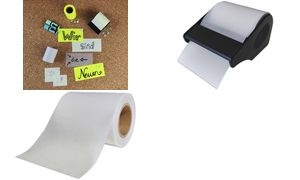 RNK Verlag Haftnotiz-Rolle im Abroller, transparent
