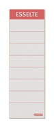 Esselte Ordnerrücken-Etikett, 60 x 190 mm, lang, breit, weiß