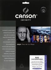CANSON INFINITY Fotopapier Rag Photographique, 210 g/qm, A3