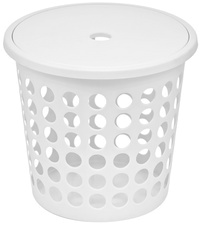 plast team Wäschesammler SPRINGFIELD, 25 Liter, rund