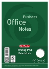 herlitz Briefblock "Business Office Notes", DIN A5, blanko