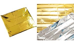 HYGOSTAR Rettungsdecke, 1.600 x 2.100 mm, silber/gold