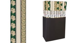 Clairefontaine Geschenkpapier "Blumenmuster", im Display