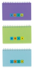 herlitz Tischkalender Mini Protect 2026, sortiert