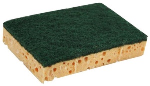 Wonday by Nicols Naturfaser-Reinigunsschwamm, 10er Pack