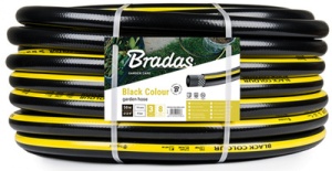 Bradas Gartenschlauch CARAT, 3/4", schwarz/gelb, 50 m