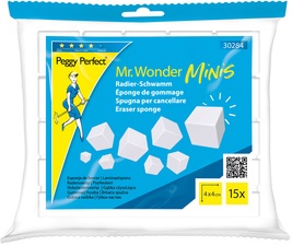 Peggy Perfect Schmutzradierer "Mr. Wonder Minis", 15er Pack