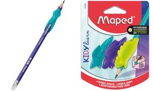 Maped Schreibhilfe KIDY learn, Tiermotive, 3er Kartonblister
