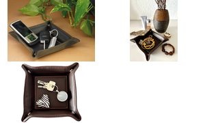 WEDO Hosentaschen-Depot, aus Kunstleder, braun