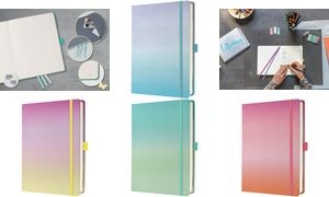 sigel BuJo Notizbuch Jolie "Gradient Icecream", DIN A5+