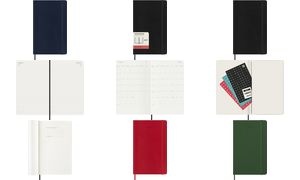 MOLESKINE Buchkalender 2027, Tage, L/A5, Softcover, schwarz