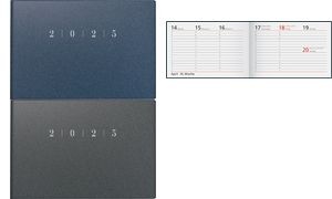 rido idé Taschenkalender "Septimus Reflection" 2025, blau