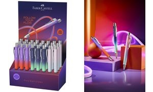 FABER-CASTELL Druckkugelschreiber POLY BALL URBAN, Display