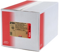 GPV Faltenversandtaschen, C4, braun, 229 x 324 mm,