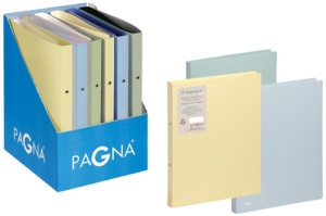 PAGNA Ringbücher "Pastell eco", farbig sortiert, Display