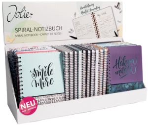 sigel Spiralbuch Jolie, DIN A5, Display