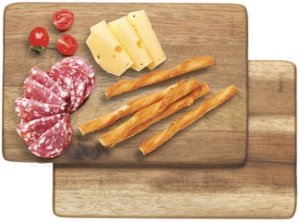 metaltex Vesperbrett, Akazienholz, rechteckig, 2er Set