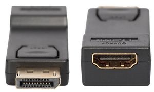 DIGITUS DisplayPort Adapter, DisplayPort - HDMI Typ A