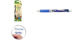 Pentel Liquid Gel-Tintenroller Energel BL77 Eco, 4er Etui