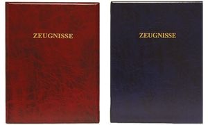 ROTH Zeugnisringbuch, Kunststoff, DIN A4, dunkelblau