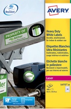 AVERY Etiquette, ultra-résistant, 45,7 x 21,2 mm, blanc