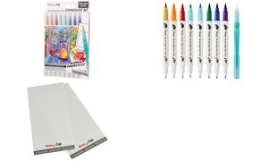 PentelArts Pinselstift Brush Sign Pen Twin "Landscape"