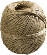 dm-folien Verpackungskordel, aus Bast, 20 m, stark