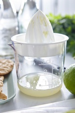 GastroMax Zitruspresse, transparent/weiß