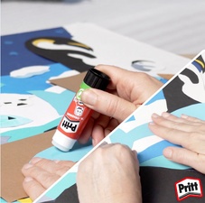 Pritt Klebestift 5 x 43 g im Multi-Pack, lösemittelfrei