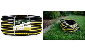 Bradas Gartenschlauch BLACK COLOUR, 3/4", schwarz/gelb, 50 m