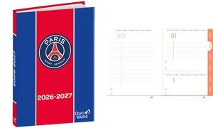 QUO VADIS EUROTEXTAGENDA scolaire PSG, 2026/2027