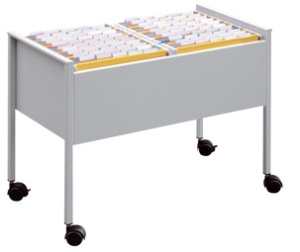 DURABLE Hängemappen-Wagen "Economy 100 DUO", schwarz