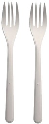 PAPSTAR Circulware Mehrweg-Gabeln, Länge: 185 mm, weiß