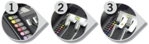 GBC Elektrisches Plastikbindegerät CombBind C210E, schwarz