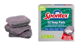 Spontex Reinigungspad/Seifenpad, 10er Pack