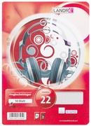 LANDRÉ Ringbucheinlagen "pro terra" DIN A5, kariert