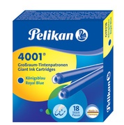Pelikan Großraum-Tintenpatronen 4001 GTP/18, königsblau