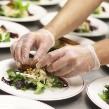 HYGONORM Vinyl-Handschuh IDEAL FIT, M, transparent