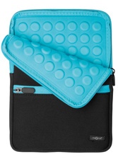 PAGNA Sleeve "Go", für Tablet-PC, schwarz / azurblau