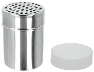 metaltex Gewürzstreuer, aus Edelstahl, Lochung: 2 mm