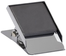 MAUL Papier-Klemmer mit Magnet, 40 mm, silber