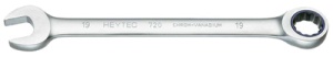 HEYTEC Knarren-Ringmaulschlüssel, 27 mm, Länge: 304,1 mm