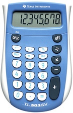 TEXAS INSTRUMENTS Taschenrechner TI-503 SV, Batteriebetrieb
