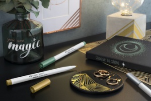FABER-CASTELL Creative Marker GOLDFABER, 3er Blister
