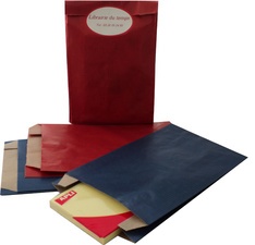 APLI Geschenkumschläge - aus Kraftpapier, klein, rot