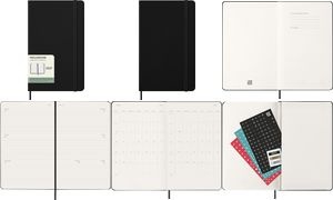 MOLESKINE Buchkalender 2027, Wochen, L/A5, Hardcover,schwarz