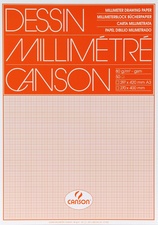 CANSON Millimeterpapier, 650 x 500 mm, 90 g/qm