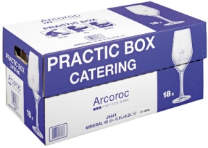 Esmeyer Arcoroc Weinglas MINERAL, 0,45 l, in Cateringbox