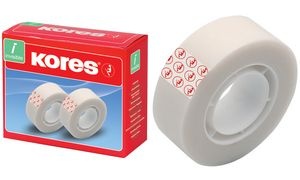 Kores Klebefilm Invisible Tape, 19 mm x 33 m, matt