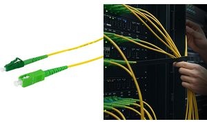 LogiLink LWL Patchkabel, SC-Stecker - LC-Stecker, OS2, 25 m